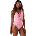 Tommy Bahama Scrolls Reversible Lace Back One-Piece