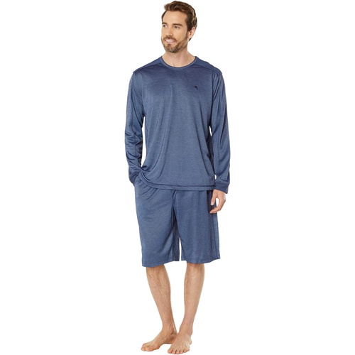  Tommy Bahama Crew Neck Pique Pullover