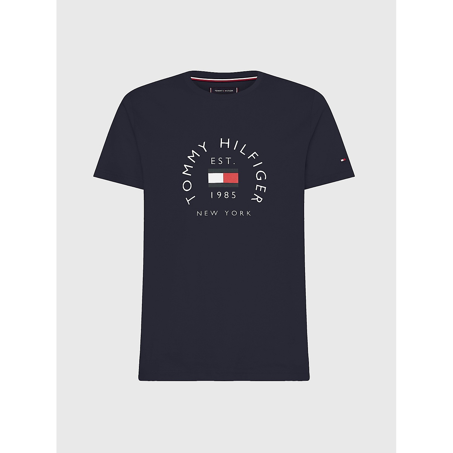 TOMMY HILFIGER Slim Fit Flag Logo T-Shirt