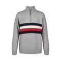 Boys 4-7 Signature Stripe 1/4 Zip Sweater