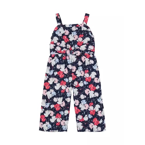 타미힐피거 Girls 4-6x Floral Printed Jumpsuit