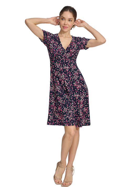 Womens Eloise Ditsy Fit and Flare Dress