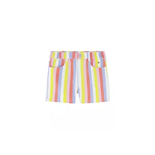 타미힐피거 Girls 7-16 Printed Stripes Shorts