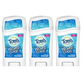 Toms of Maine Aluminum-Free Wicked Cool! Natural Deodorant for Kids, Freestyle, 1.6 oz. 3-Pack
