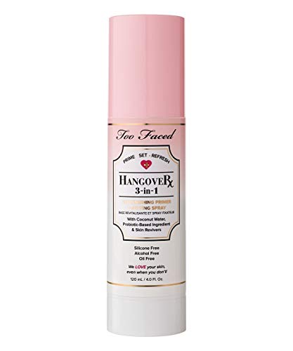  Too Faced Hangover Rx 3 in 1 Replenishing Primer & Setting Spray 4 OZ