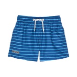 Toobydoo Stripe Ahoy Classic Swim Shorts (Infantu002FToddleru002FLittle Kidsu002FBig Kids)