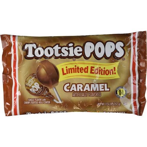  Caramel Tootsie Pops Limited Edition - 12.6 Oz.