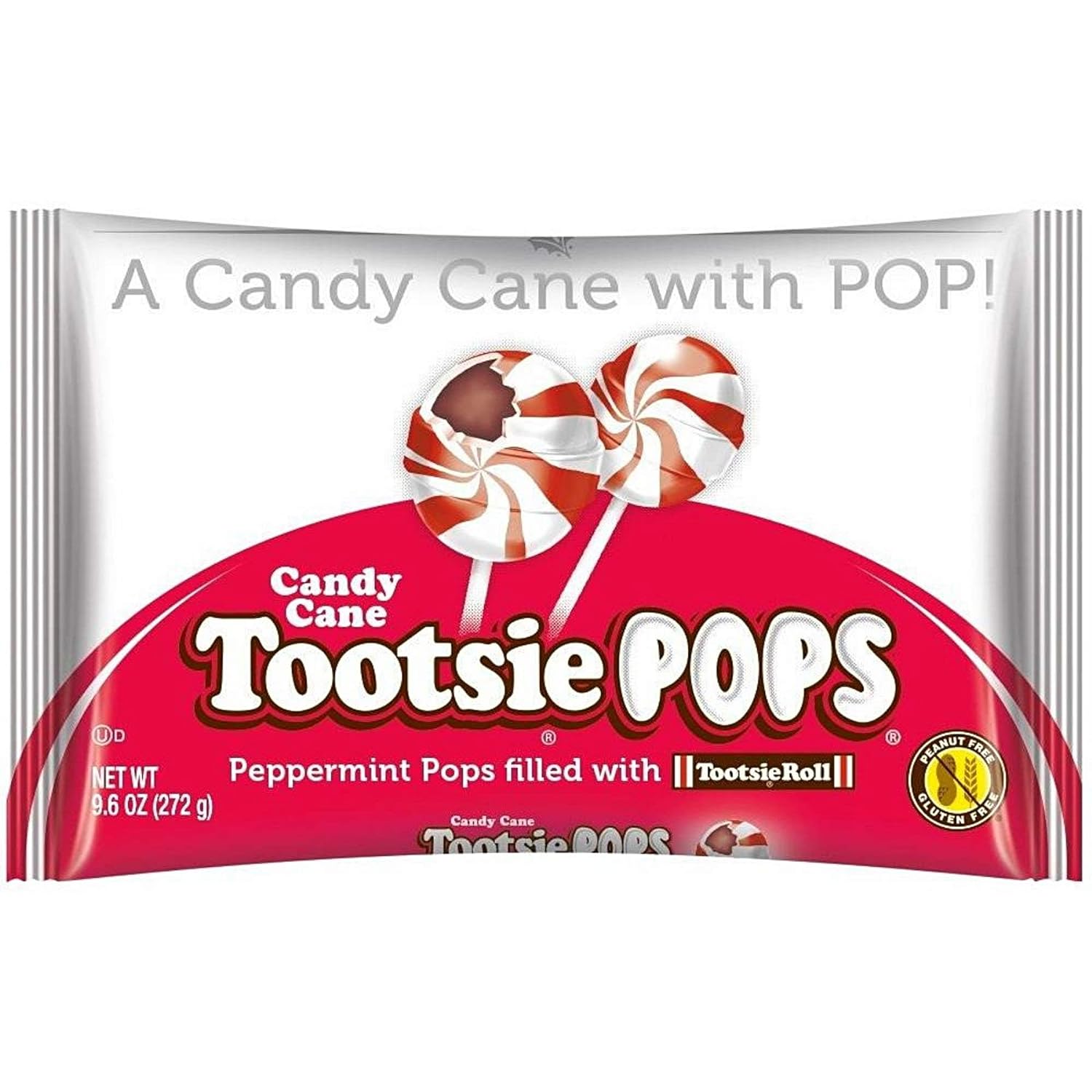  Tootsie Roll Candy Cane Tootsie Pops 9.6 Ounce