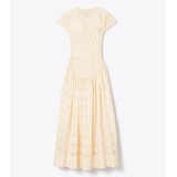 Tory Burch BRODERIE ANGLAISE WRAP DRESS