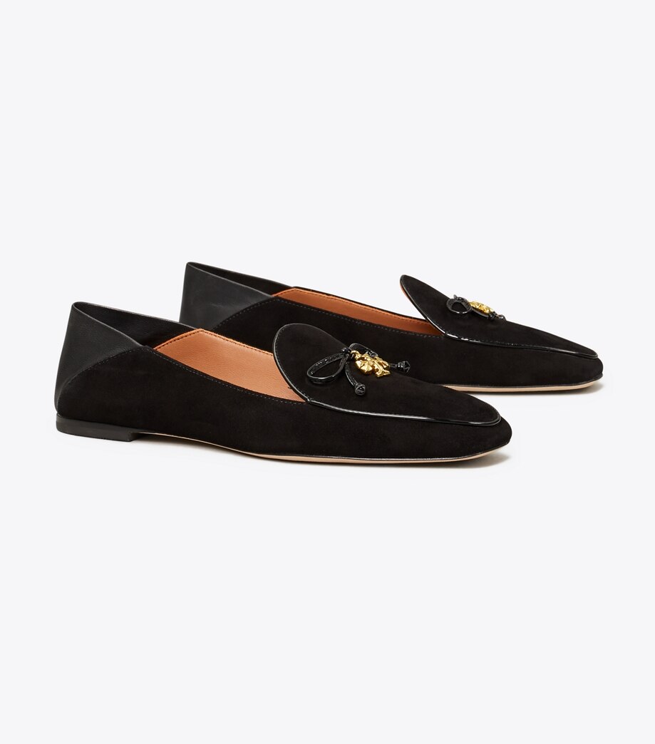Tory Burch TORY CHARM MIXED-MATERIALS LOAFER
