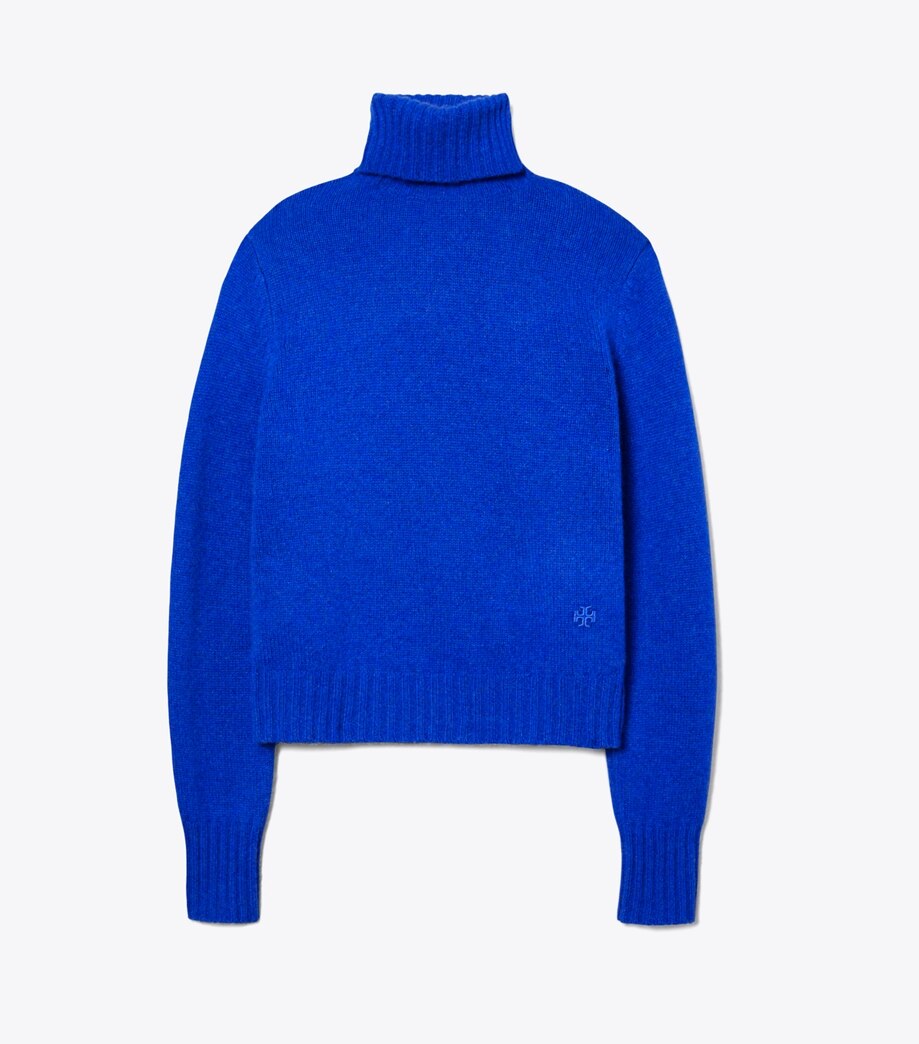 Tory Burch CASHMERE FITTED TURTLENECK