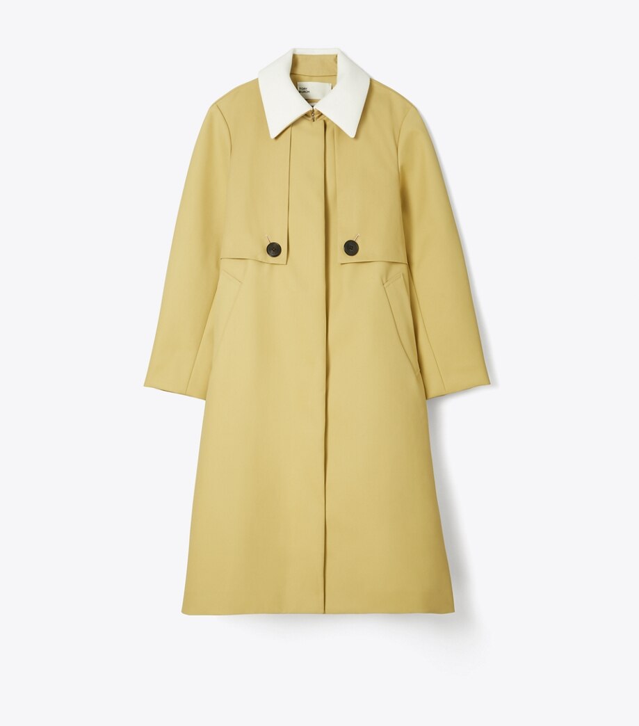 Tory Burch COTTON TWILL TRENCH COAT