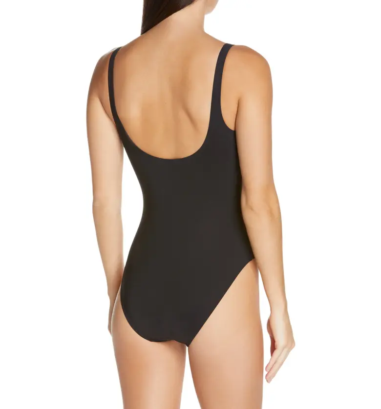 토리버치 Tory Burch Clip Tank One-Piece Swimsuit_BLACK