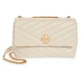 Tory Burch Kira Chevron Quilted Small Convertible Leather Crossbody Bag_NEW CREAM/ ROLLED BRASS