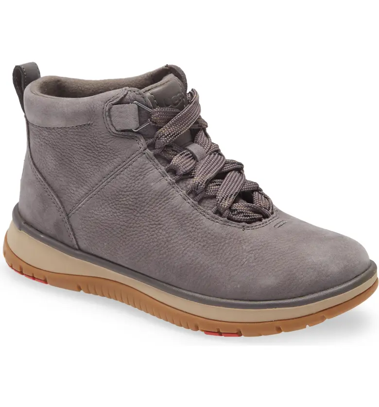 UGG Lakesider Ankle Sneaker_THUNDER CLOUD LEATHER