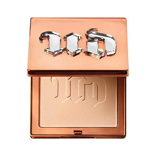  Urban Decay Stay Naked The Fix Powder Foundation, 40NN - Matte Finish Lasts Up To 16 Hours - Water & Sweat-Resistant - Comes with Charcoal-Infused Sponge