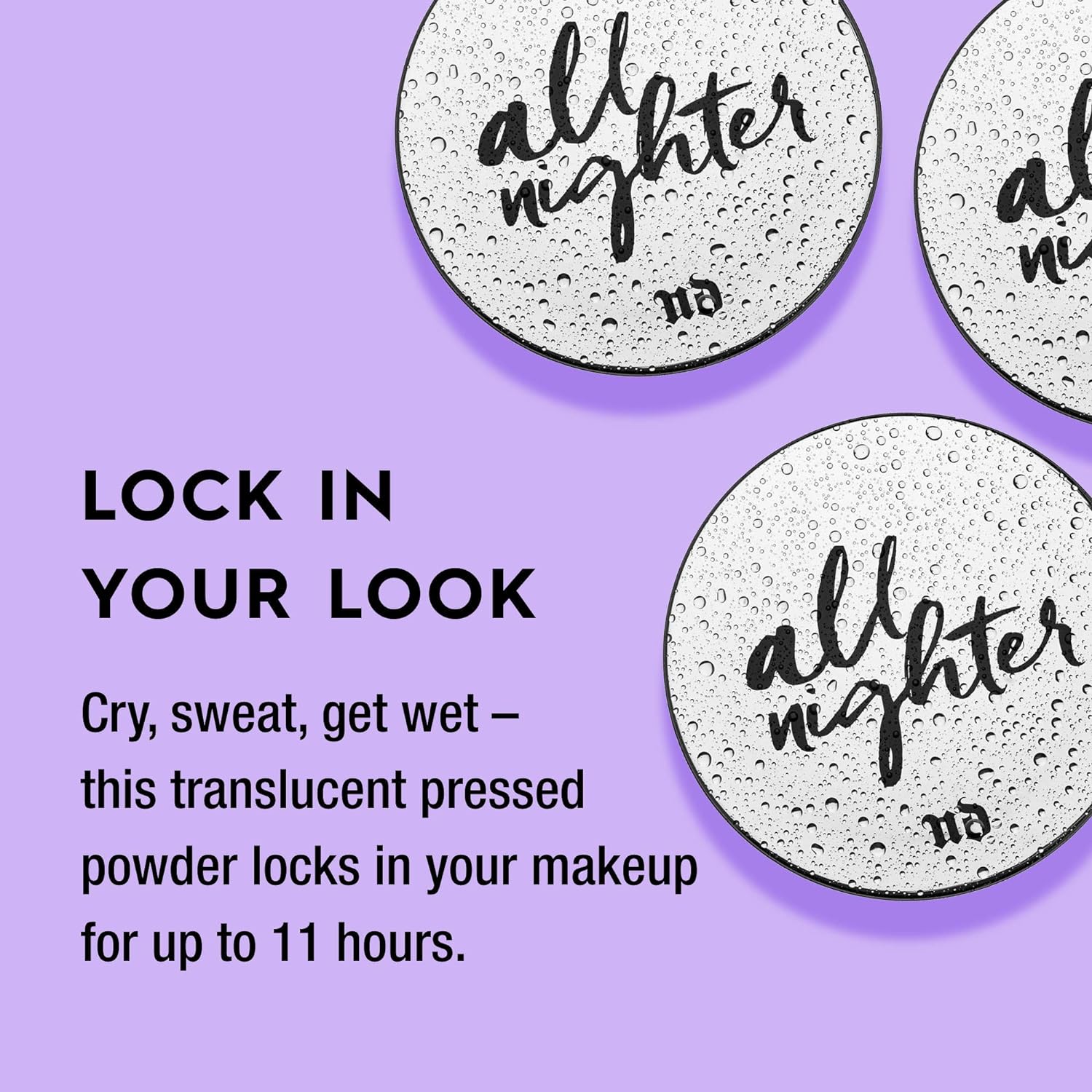  Urban Decay All Nighter Waterproof Setting Powder - Lightweight, Translucent Makeup Finishing Powder - Smooths Skin & Minimizes Shine - Lasts Up To 11 Hours
