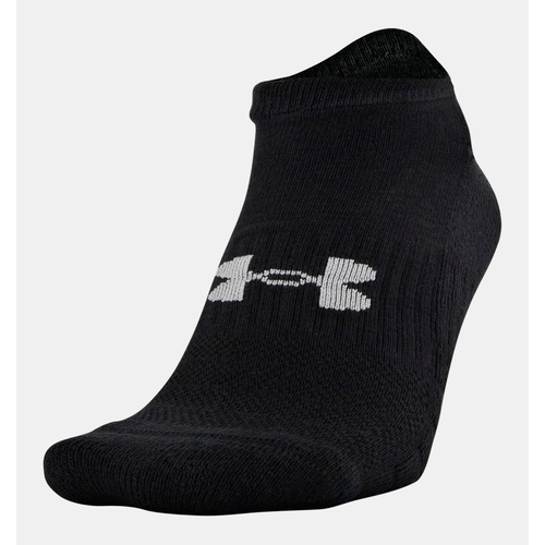 언더아머 Underarmour Unisex UA Training Cotton No Show 6-Pack Socks