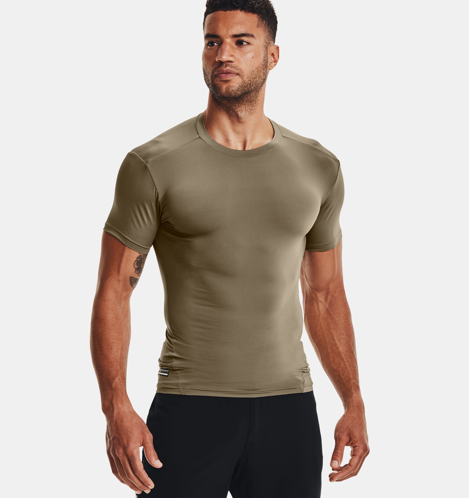 Underarmour Mens Tactical HeatGear Compression Short Sleeve T-Shirt