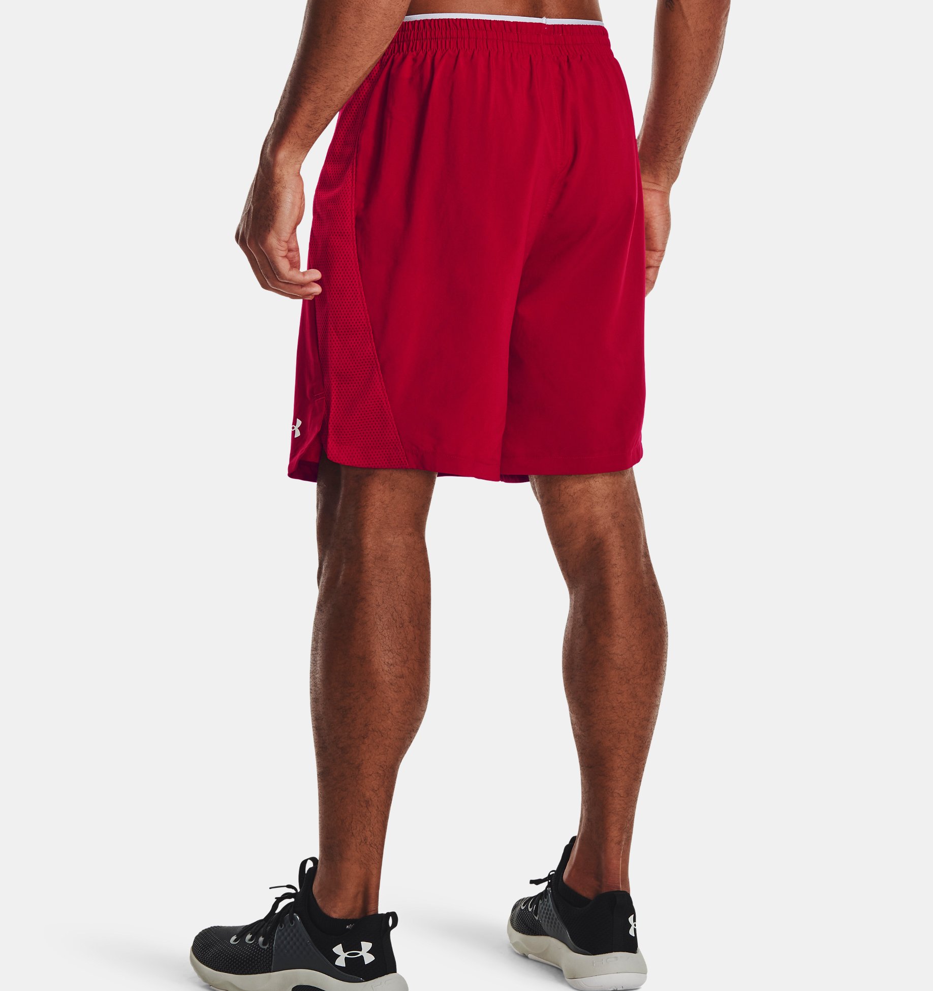 언더아머 Underarmour Mens UA Woven Collegiate Sideline Shorts