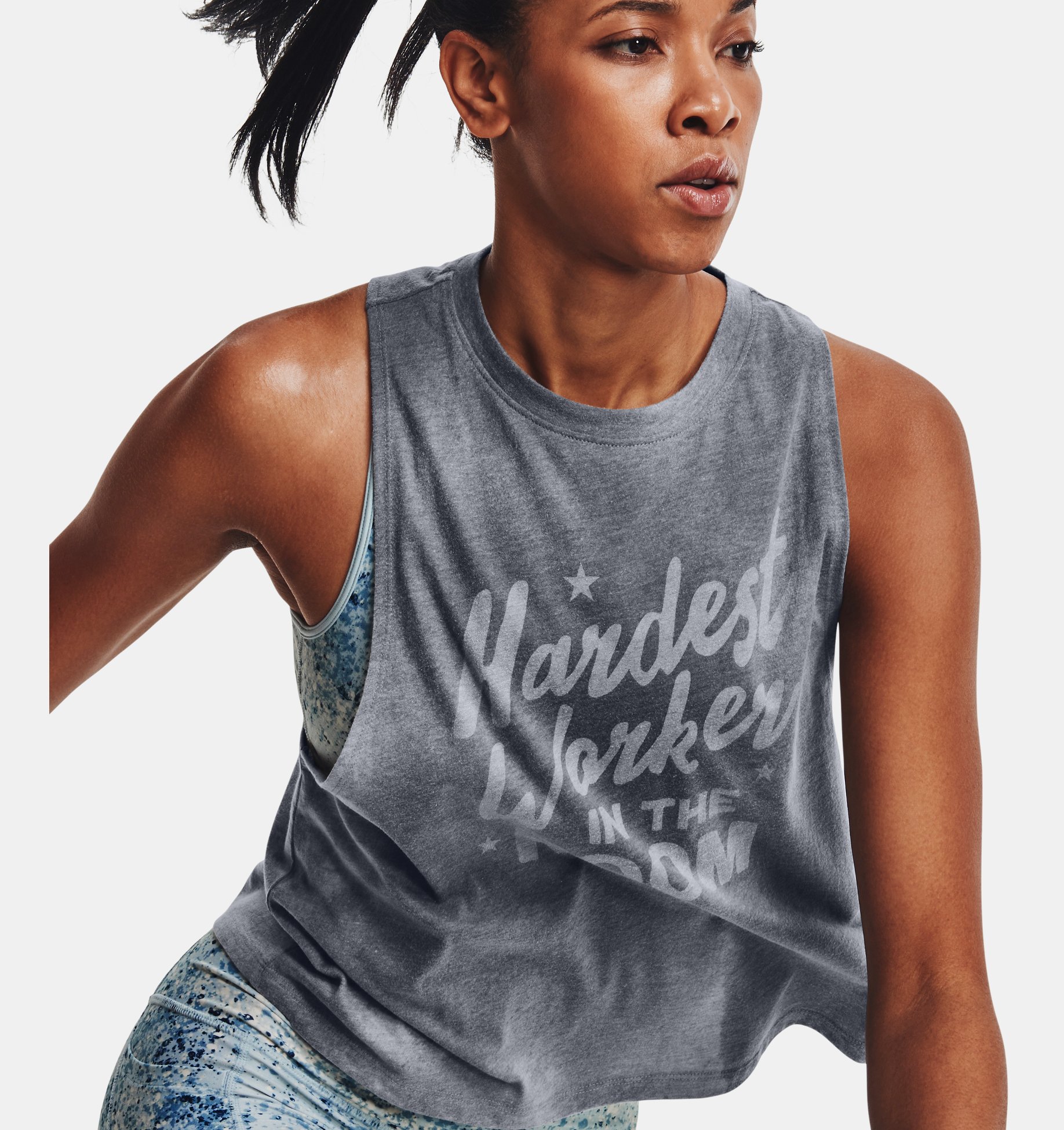 Underarmour Womens Project Rock Show Me Work Tank