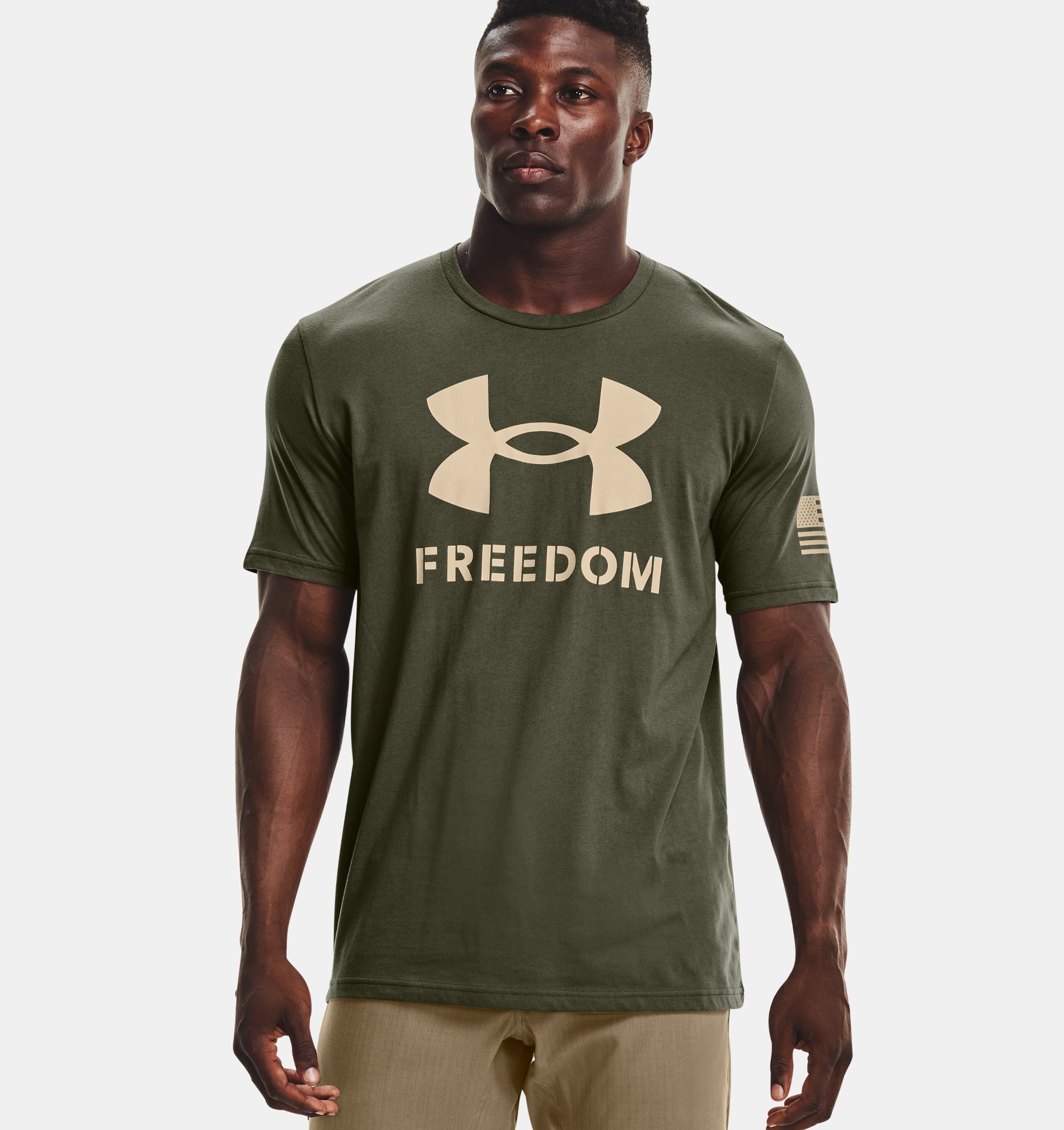 Underarmour Mens UA Freedom Logo T-Shirt