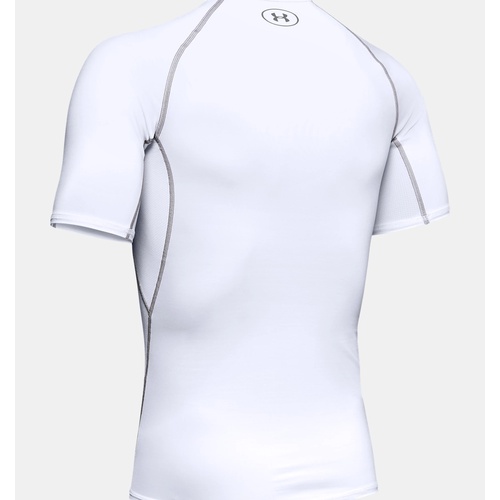 언더아머 Underarmour Mens UA HeatGear Armour Short Sleeve Compression Shirt