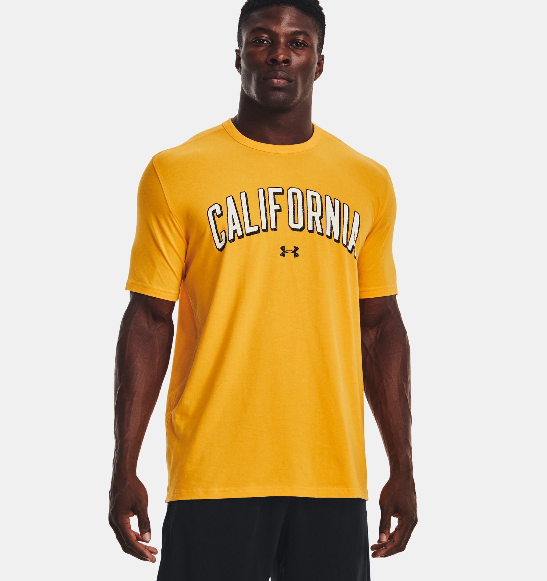 언더아머 Underarmour Mens UA All Day Collegiate T-Shirt