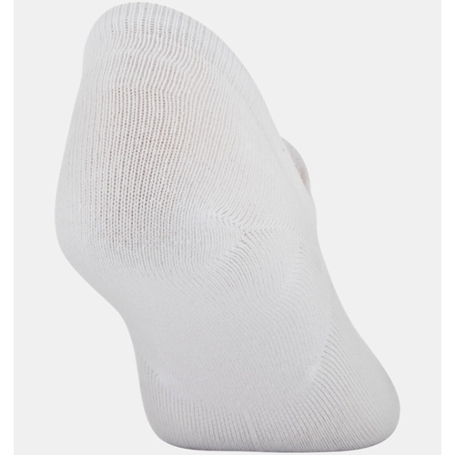 언더아머 Underarmour Unisex UA Essential 6-Pack Ultra Low Tab Socks
