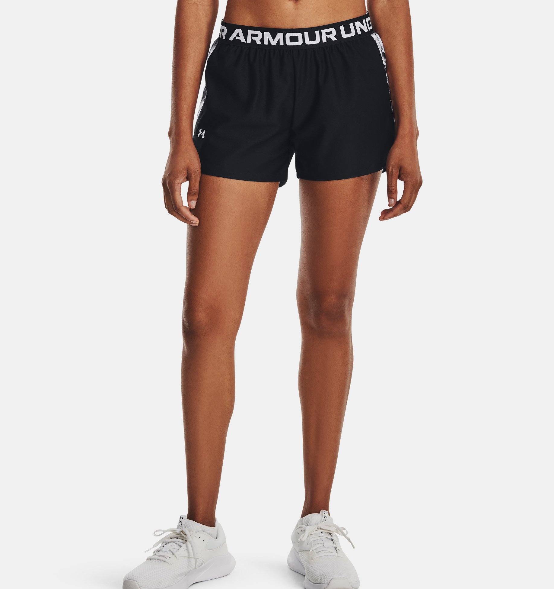 Underarmour Womens UA Play Up Inset Printed Shorts