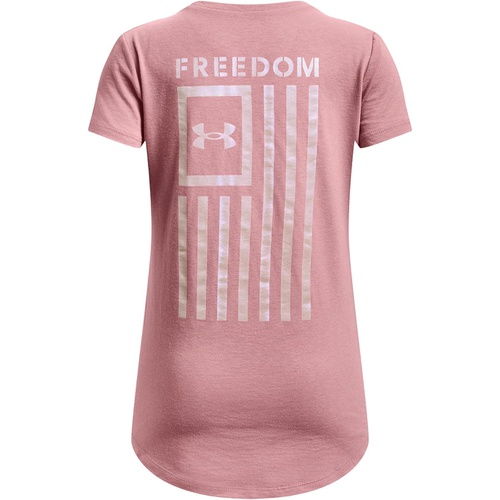 언더아머 Under Armour Kids Freedom Flag T-Shirt (Big Kids)