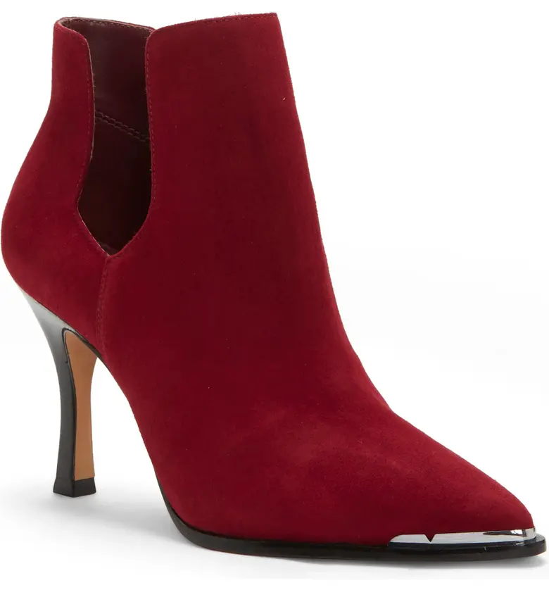 Vince Camuto Frendin Bootie_RED SUEDE