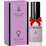 VIROCHEMISTRY Pheromones For Women (Elixir) - Elegant, Ultra Strength Organic Fragrance Body Perfume (1 Fl. Oz)