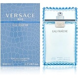 Man Eau Fraiche Eau De Toilette Spray Men by Versace, 6.7 Fl Oz