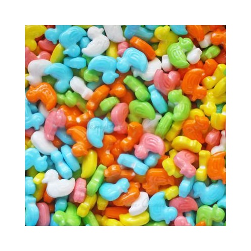  Vidal Candy Duckies Ducks Assorted Rainbow Colors 2 Pounds