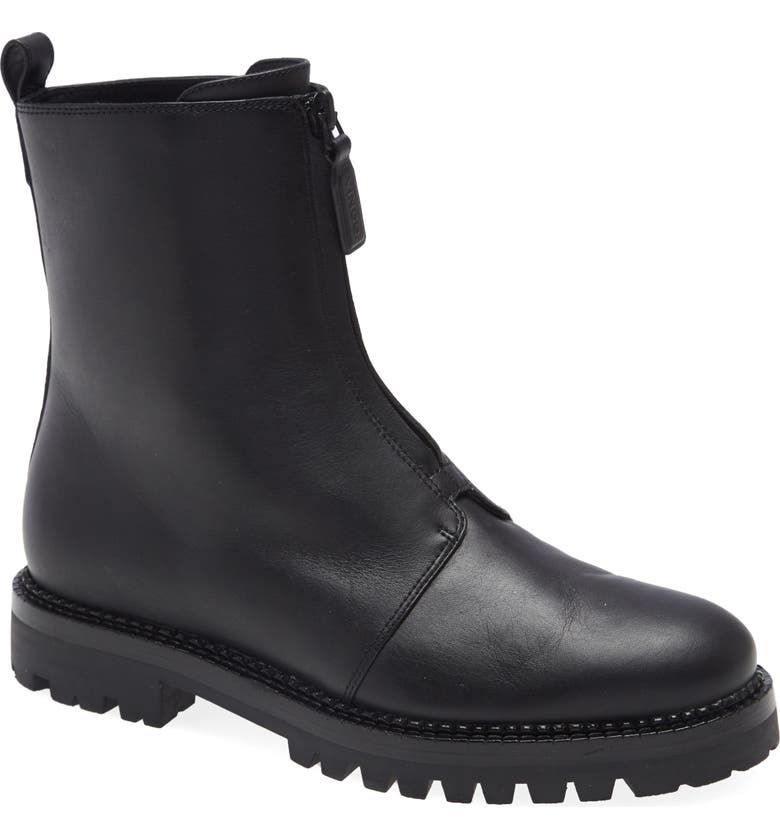 Vince Cabria Water Resistant Front Zip Boot_BLACK DM