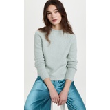 Vince Pebbled Cotton Crew Sweater