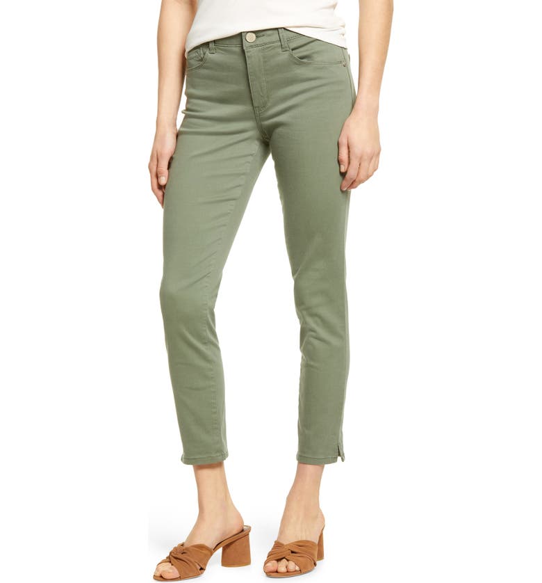 Wit & Wisdom Ab-Solution High Waist Ankle Skinny Pants_LILY PAD