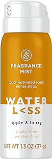 Waterless Fragrance Mist with Apple and Berry, for All Hair Types, Alcohol and Paraben Free, Travel Size 1.3 Oz