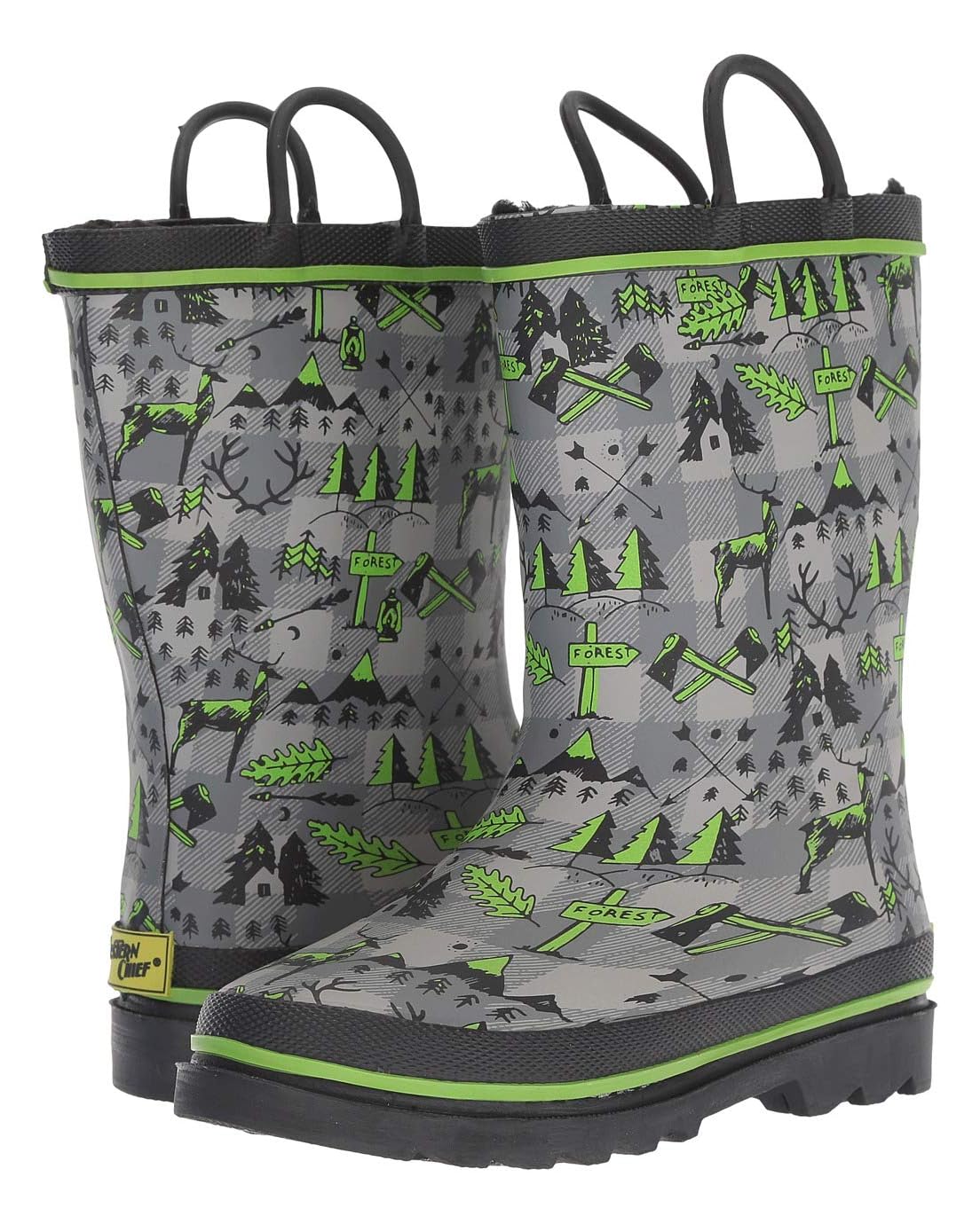 Western Chief Kids Limited Edition Fleece Lined Rain Boots (Toddleru002FLittle Kid)