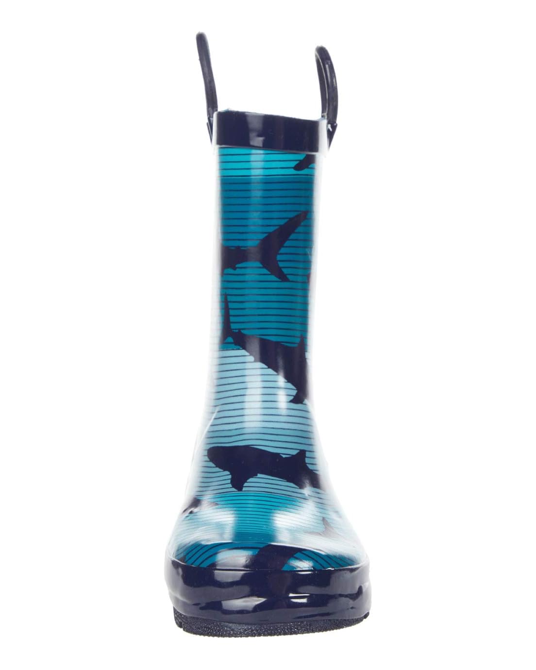  Western Chief Kids Shark Stripe Rain Boots (Toddleru002FLittle Kid)