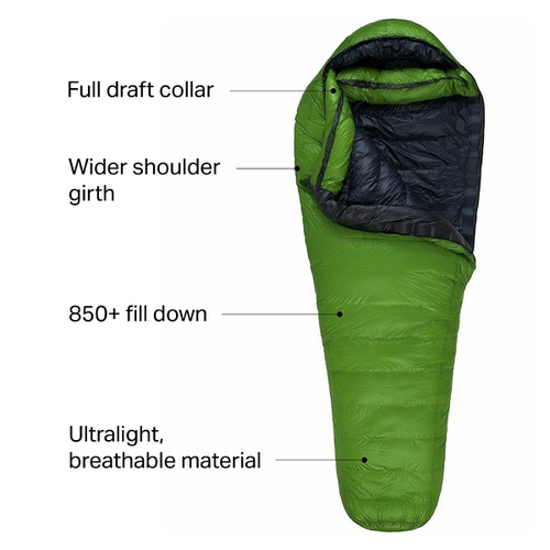  Western Mountaineering Versalite Sleeping Bag: 10F Down - Hike & Camp