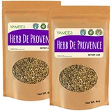 Yamees Herb De Provence Seasoning - 8 Ounces (2 Pack of 4 Ounce Bag) - Bulk Dry Herbs - Bulk Spices