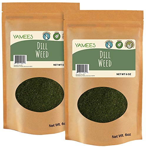 Yamees Dry Herbs  BULK Dill Weed - Bulk Spices - 12 Ounces