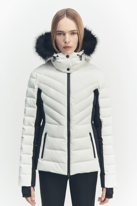 Zara RECCO SYSTEM WINDPROOF AND WATERPROOF DOWN JACKET SKI COLLECTION