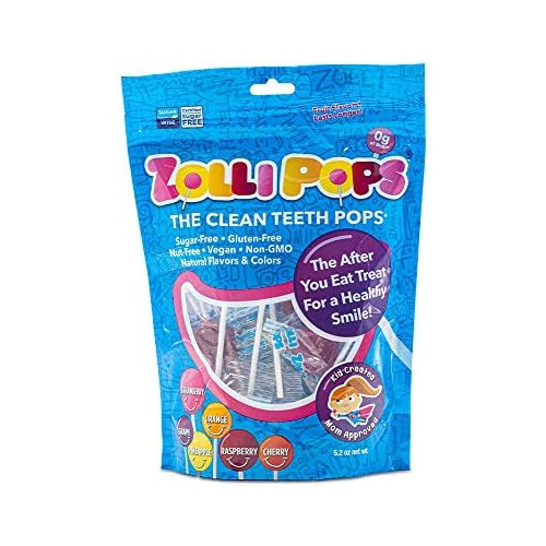  Zollipops Clean Teeth Lollipops, 5.2 ounce, 3 count