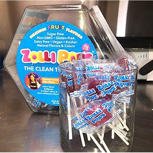  Zollipops Clean Teeth Lollipops, 5.2 ounce, 3 count