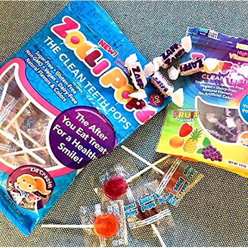  Zollipops - Halloween Variety Pack - Clean Teeth Lollipops, 5.2 Oz