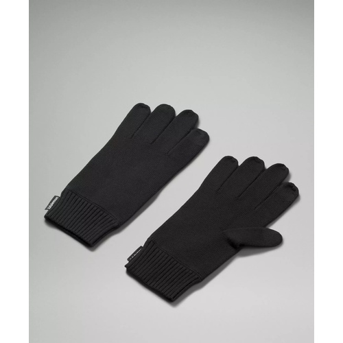 룰루레몬 Lululemon Mens Cold Pursuit Knit Gloves
