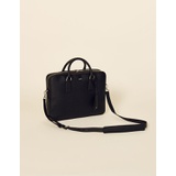 Sandro Saffiano leather briefcase